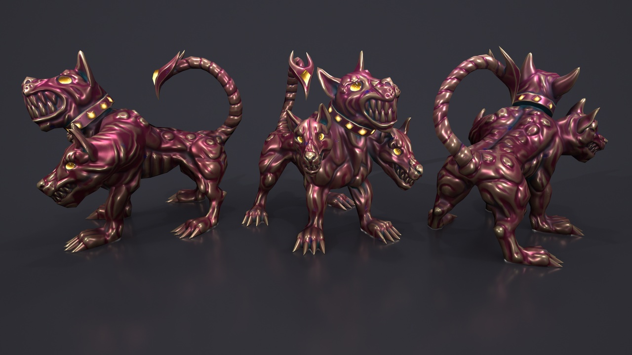 Media 1 for listing Statue Cerberus