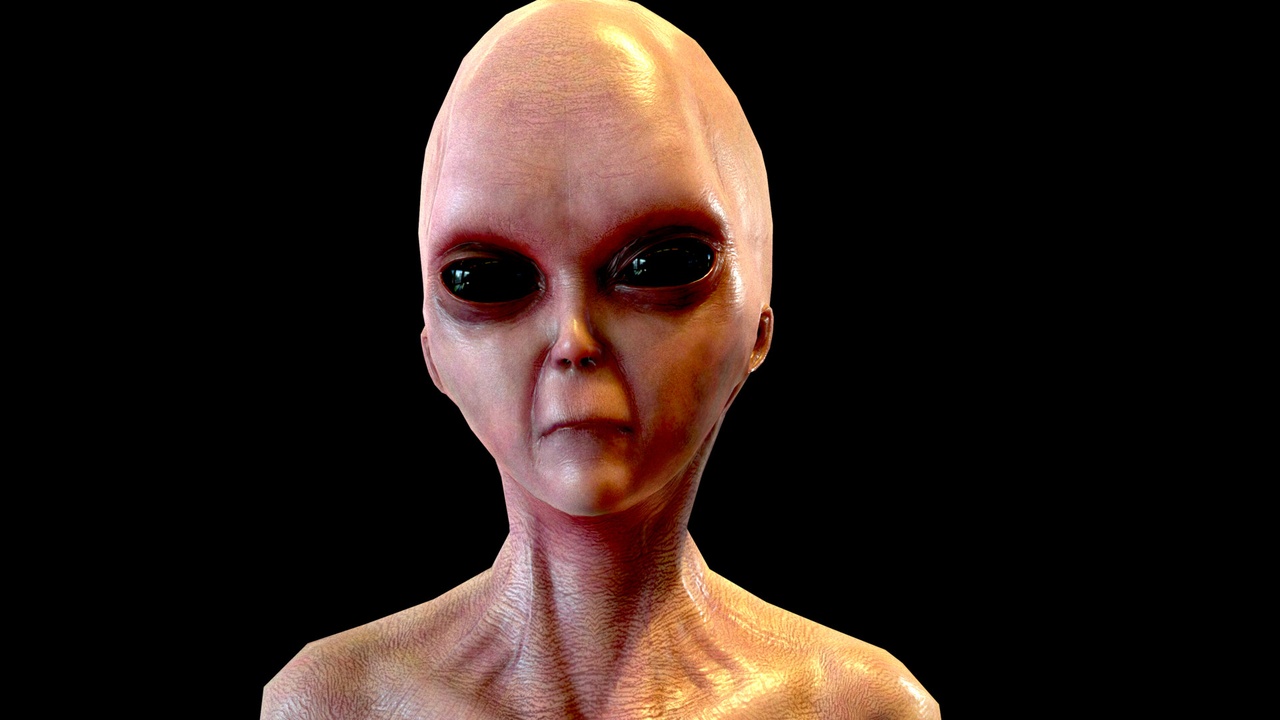 Realistic Alien 1 | Fab
