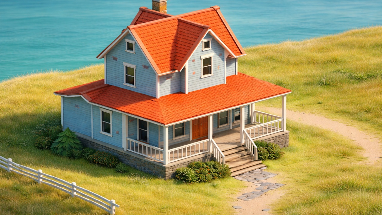 Media 1 for listing FREE Stylized Houses Pack🏡