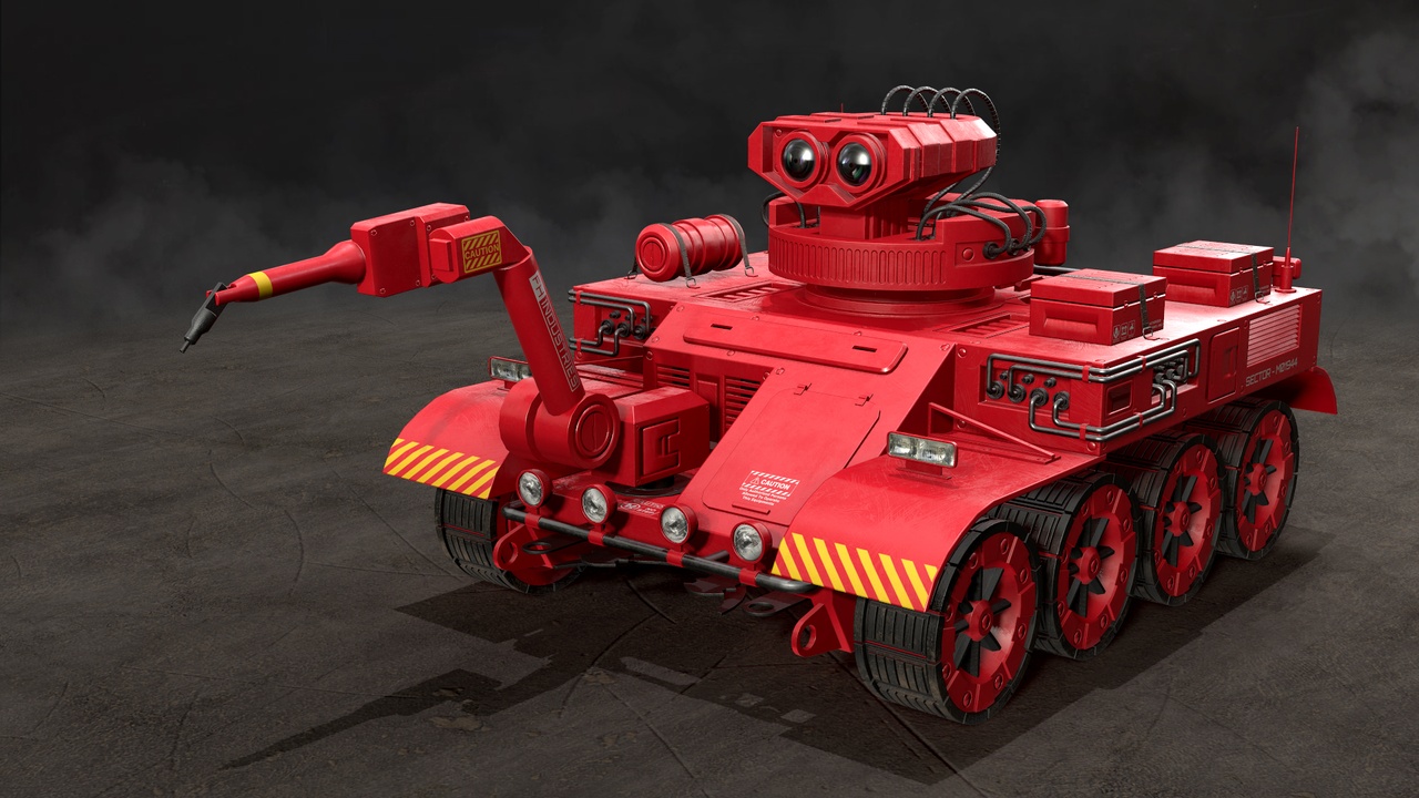 Media 1 for listing Robot Concept-3B-Red-Clean