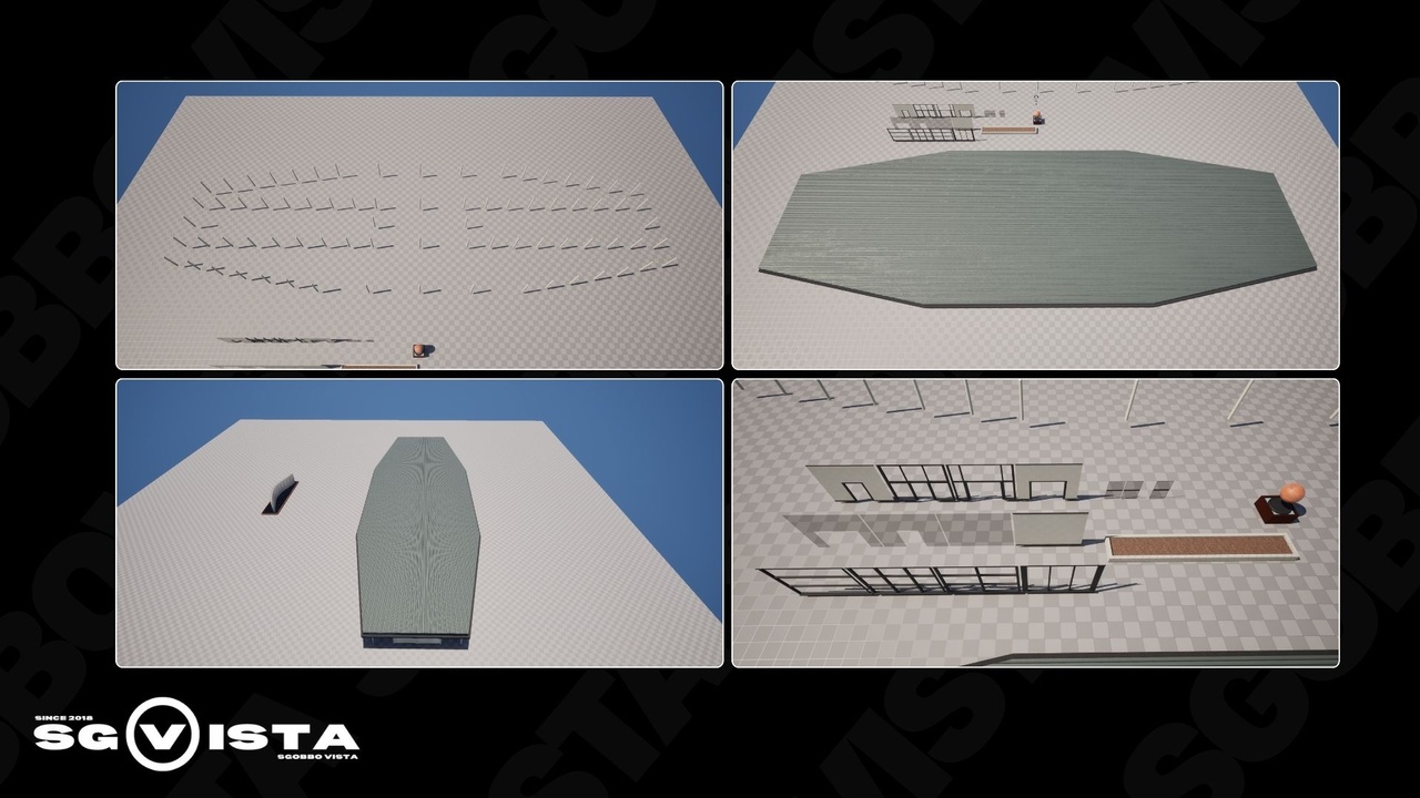 商品 Modular Building for Infrastructure | incl. PBR Materials 的媒体 1