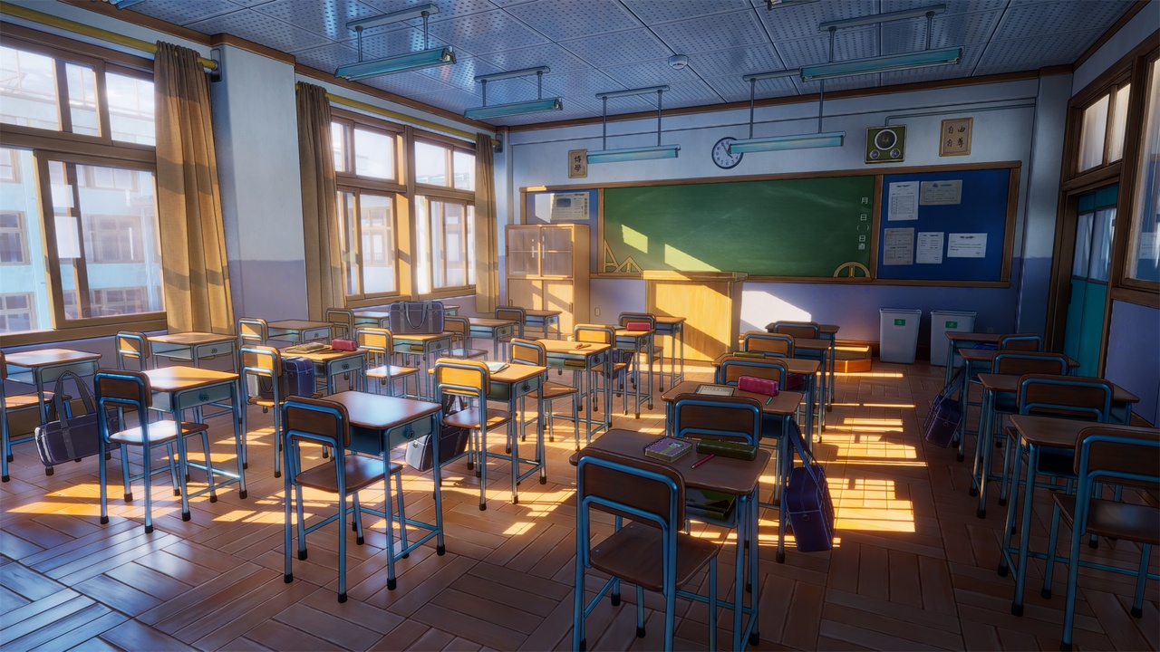 Media 1 for listing Cartoon anime Japanese school