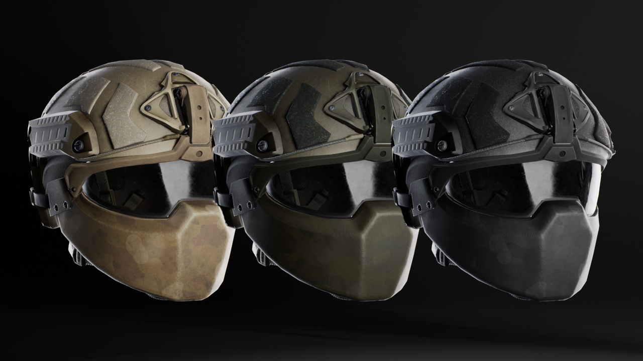 Media 1 for listing Tactical Helmet Mask - Metahuman