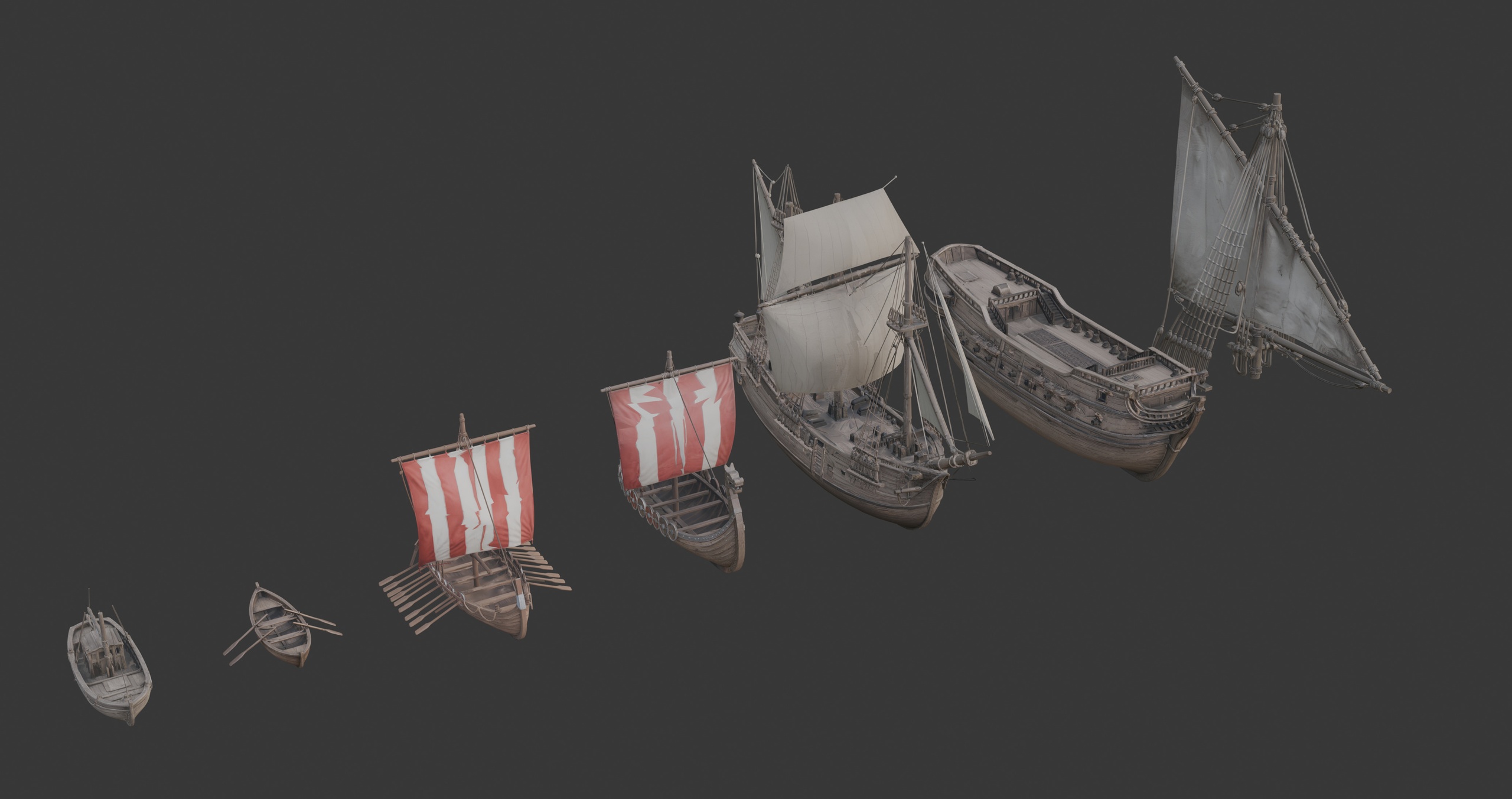 Media 1 for listing various ships set