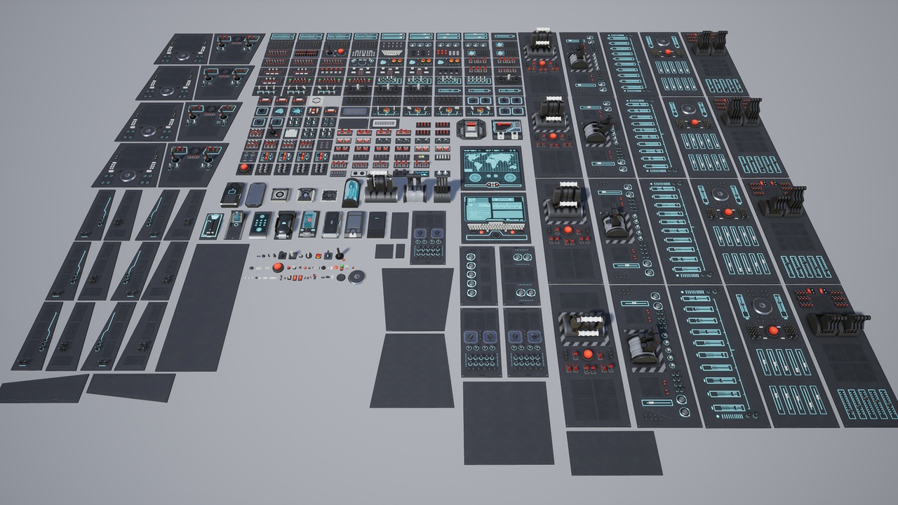 Media 1 for listing Control Panel Assets Pack
