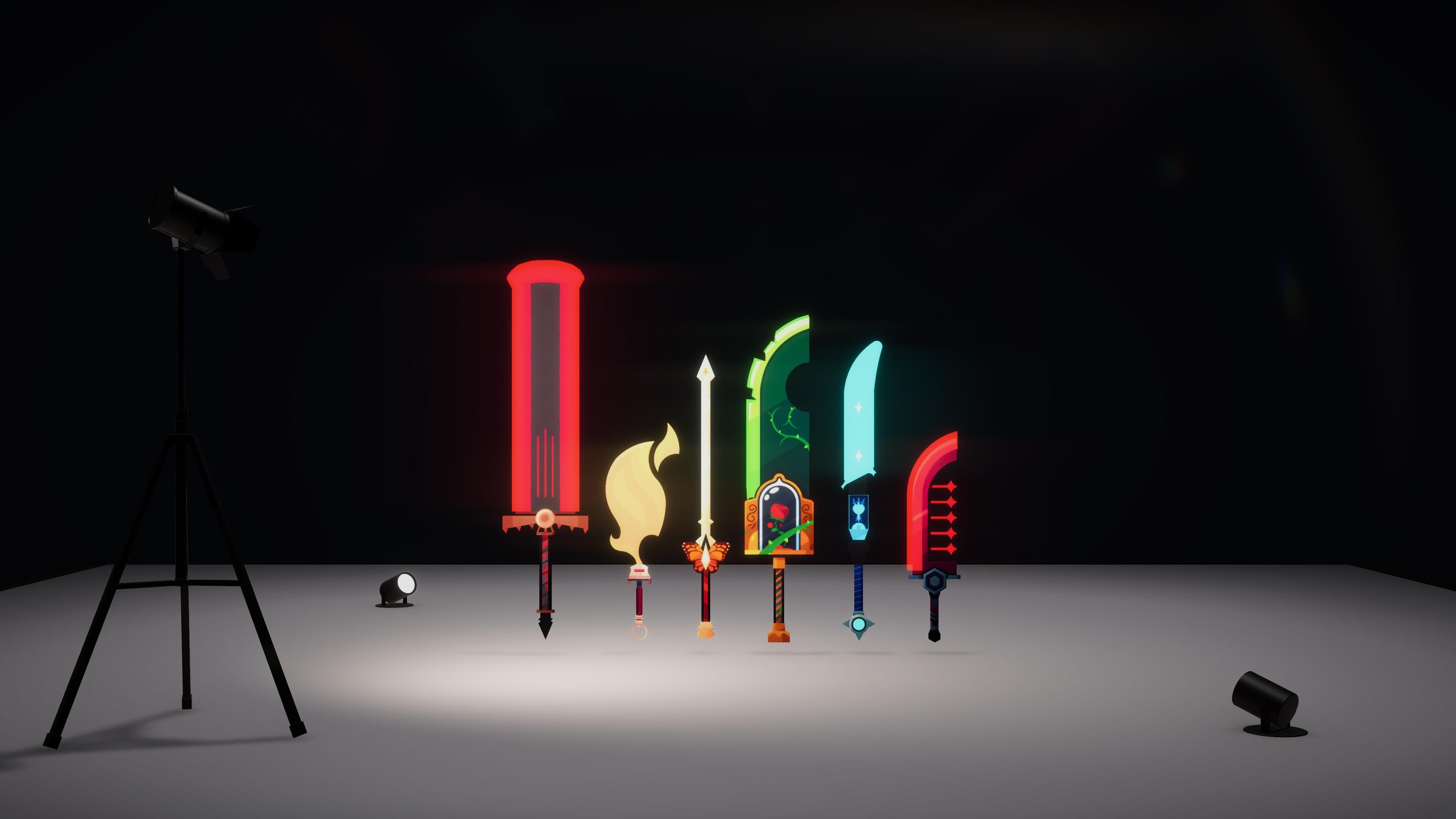 Media 1 for listing Stylized Fantasy Sword Collection