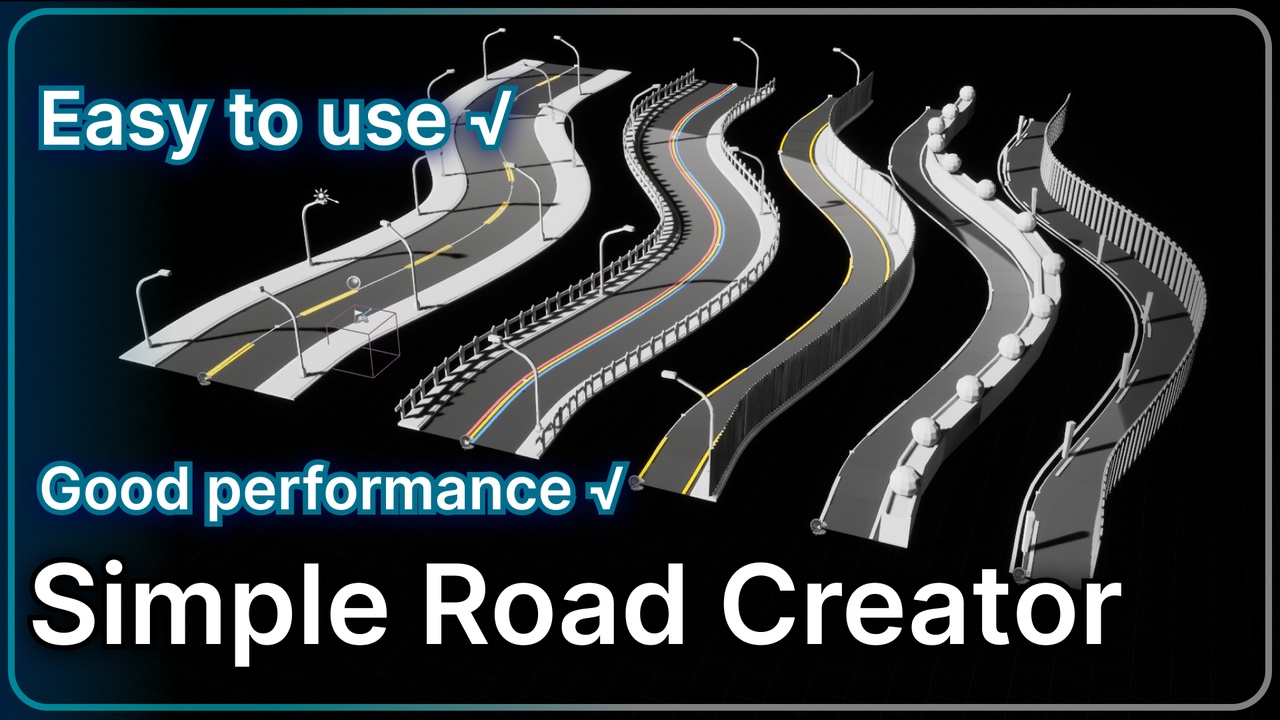 Media 1 for listing Simple Road Creator