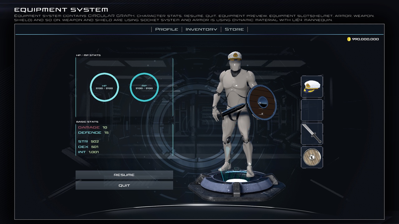 Media 1 for listing Dynamic UI Inventory, Equipment, Store