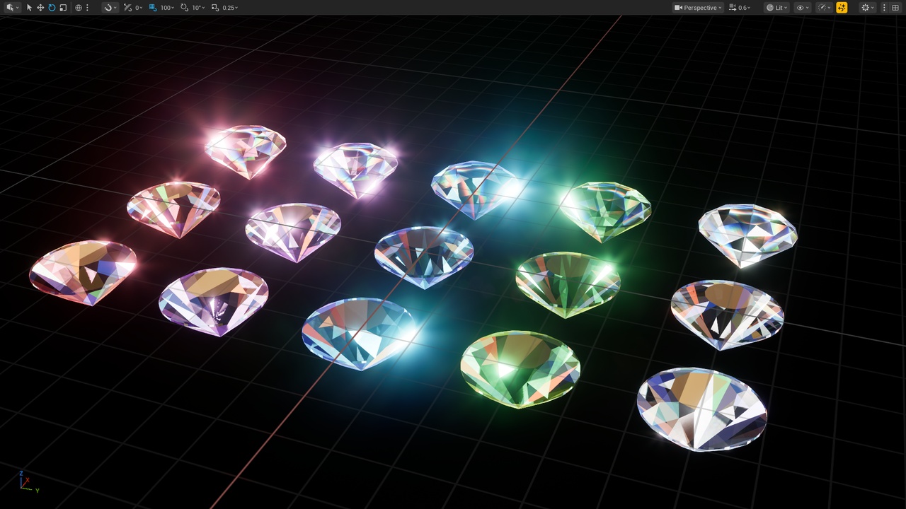 Media 1 for listing Realistic Gem Shader