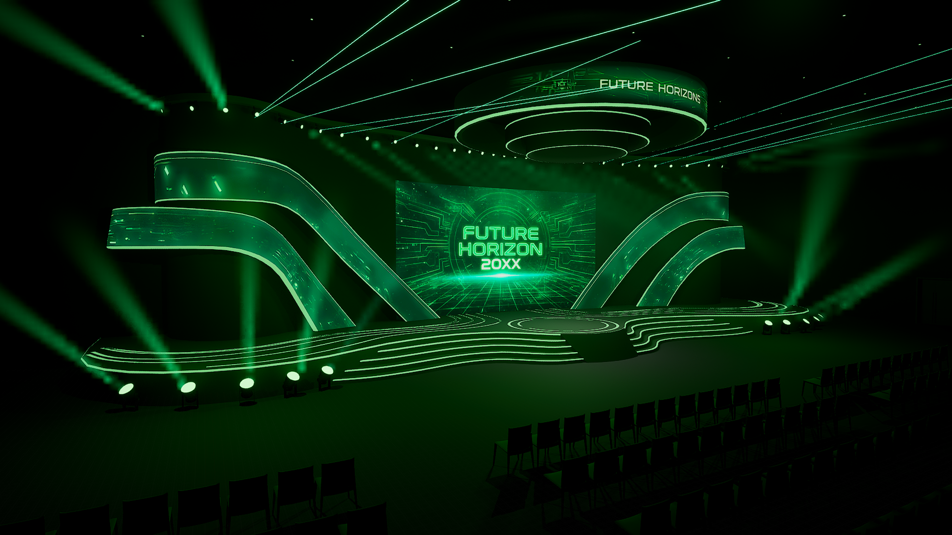 Future Horizon Stage - Virtual Event & Broadcast Studio | Fab