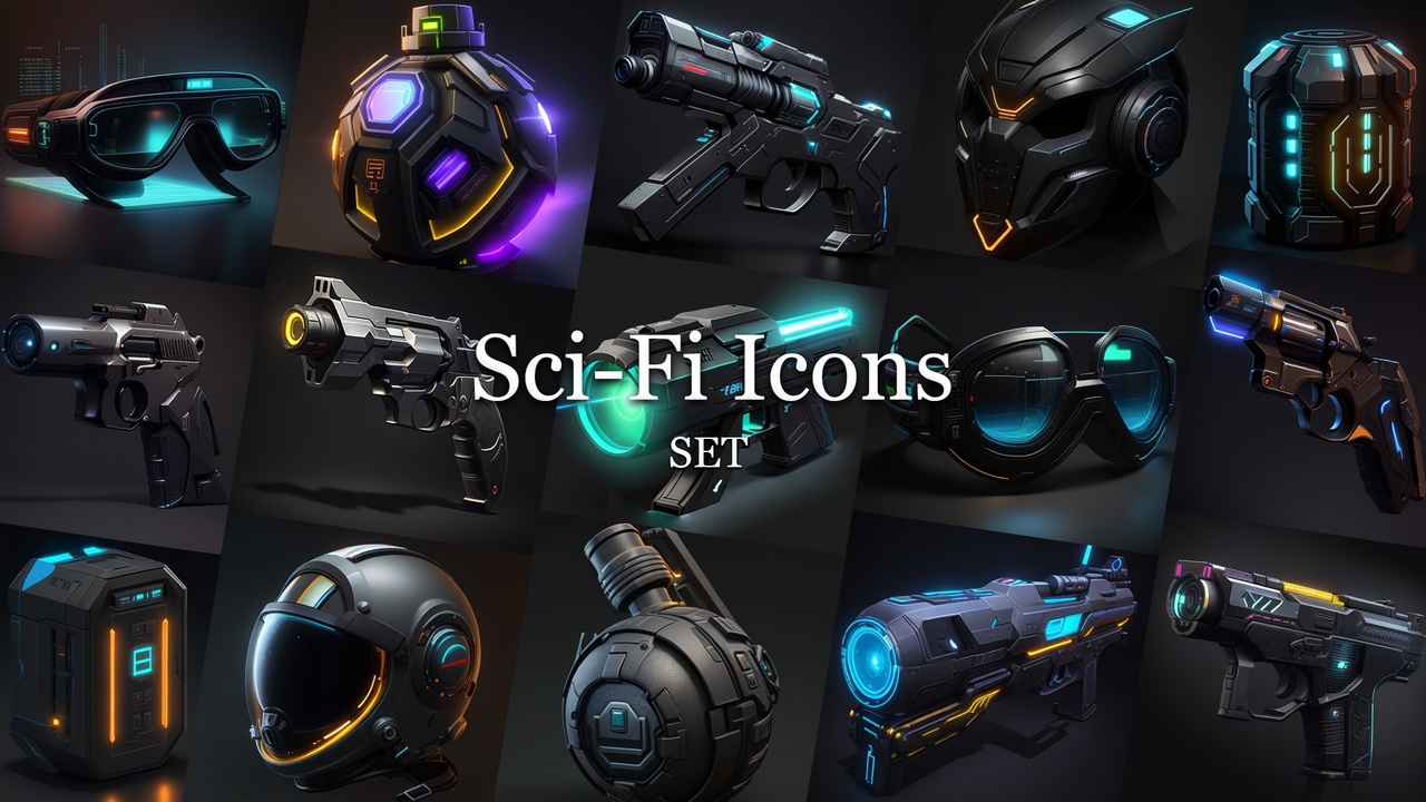 商品 Sci-Fi Icons 的媒体 1