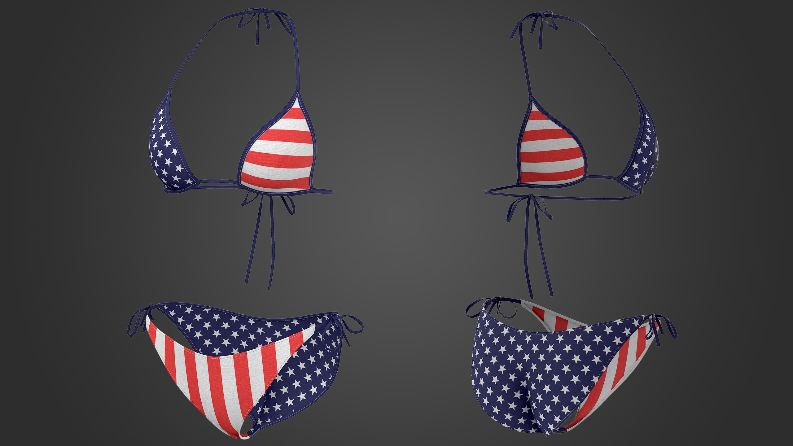 Media 1 for listing Bikini 01 For Metahuman