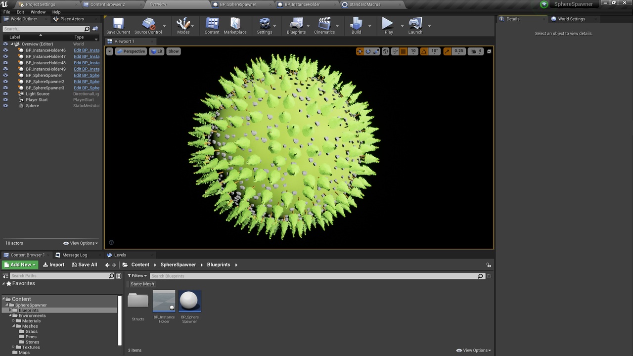 Medios 1 para el artículo Sphere Placement Tool