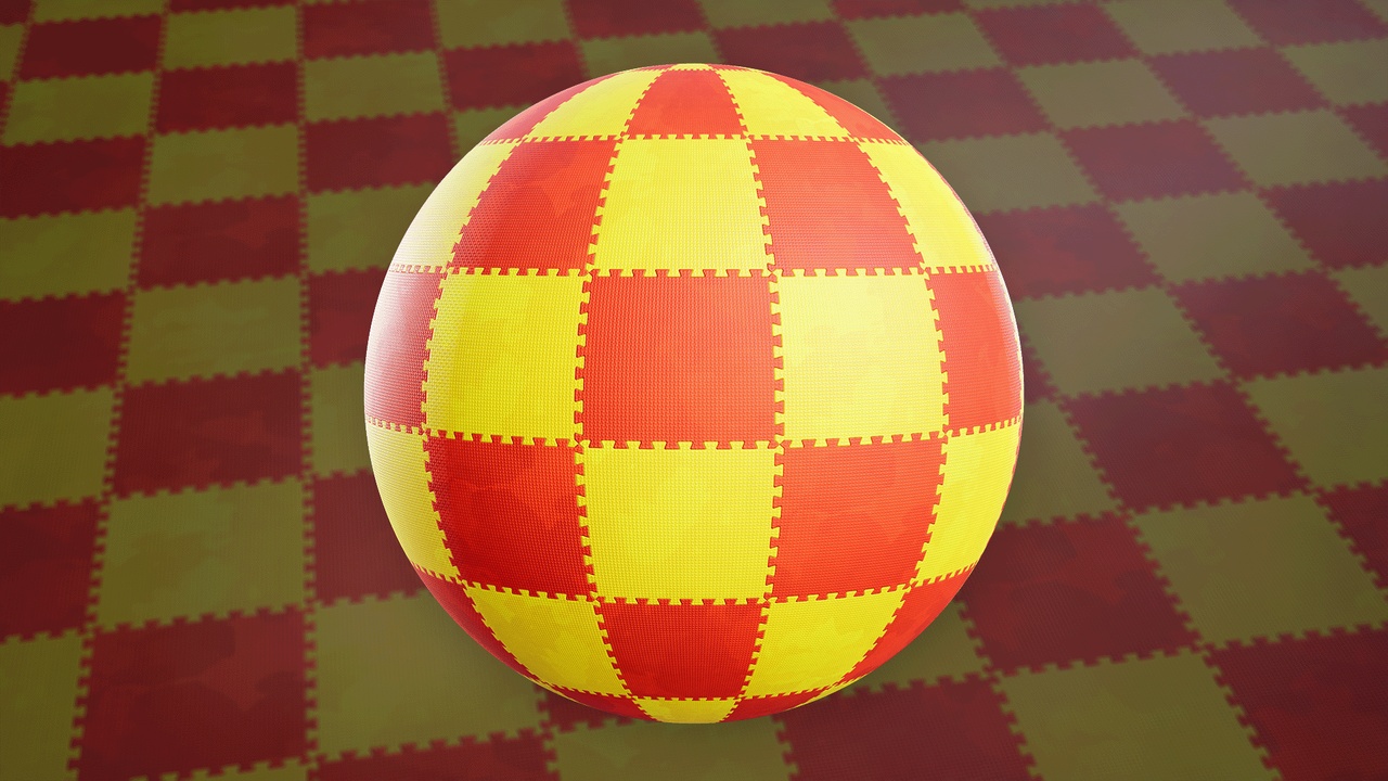 商品 Stylized Playground Foam Floor 01B - Material 的媒体 1