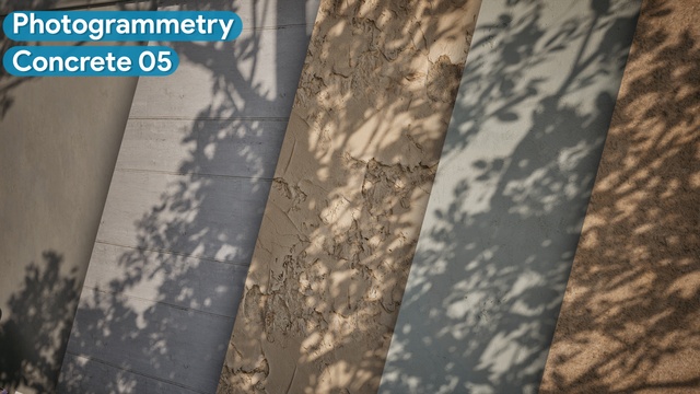 Concrete 05 - Scanned Photogrammetry Materials