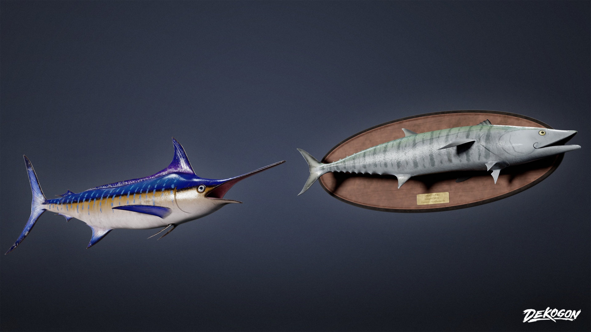 Suburbs - Mounted Fish - PBR Game Ready | Fab