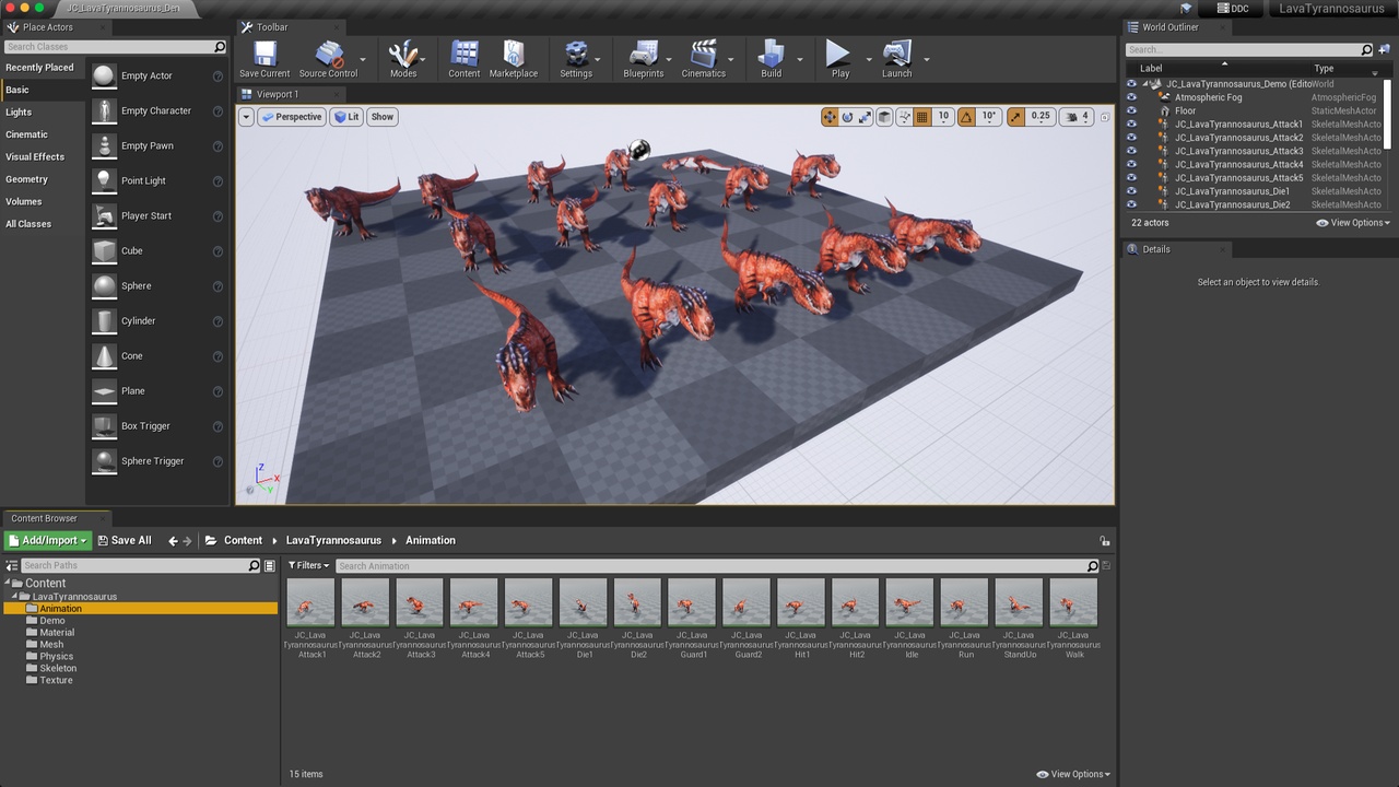Media 1 for listing Lava Tyrannosaurus