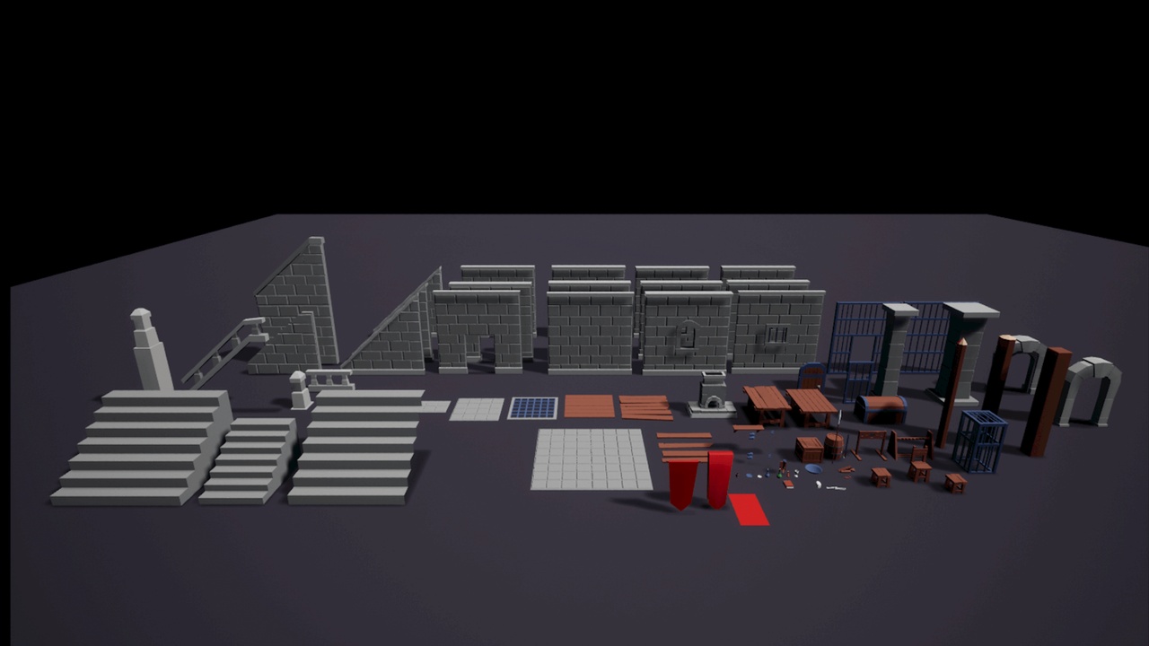 Media 1 for listing Dungeon Asset Pack