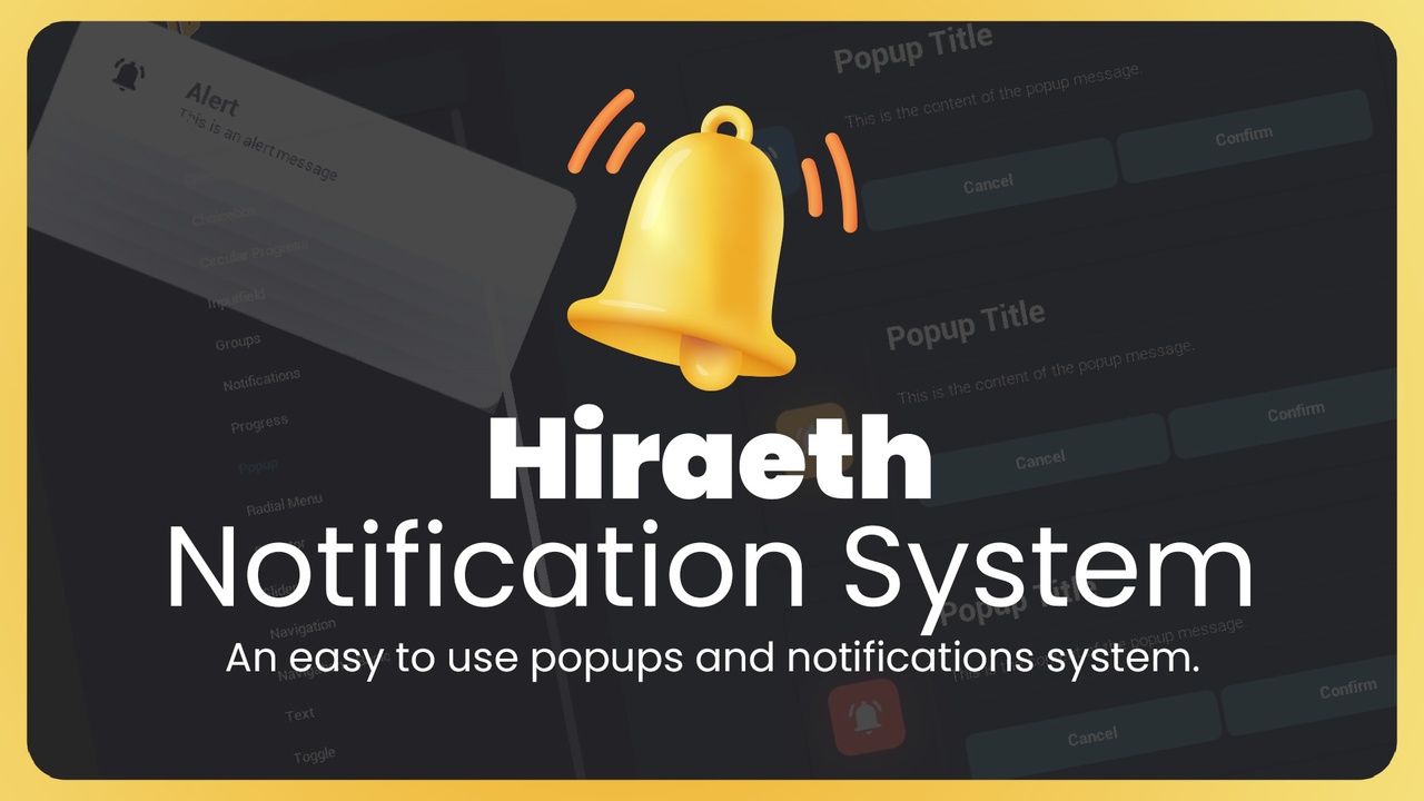 Media 1 for listing Hiraeth Notification System
