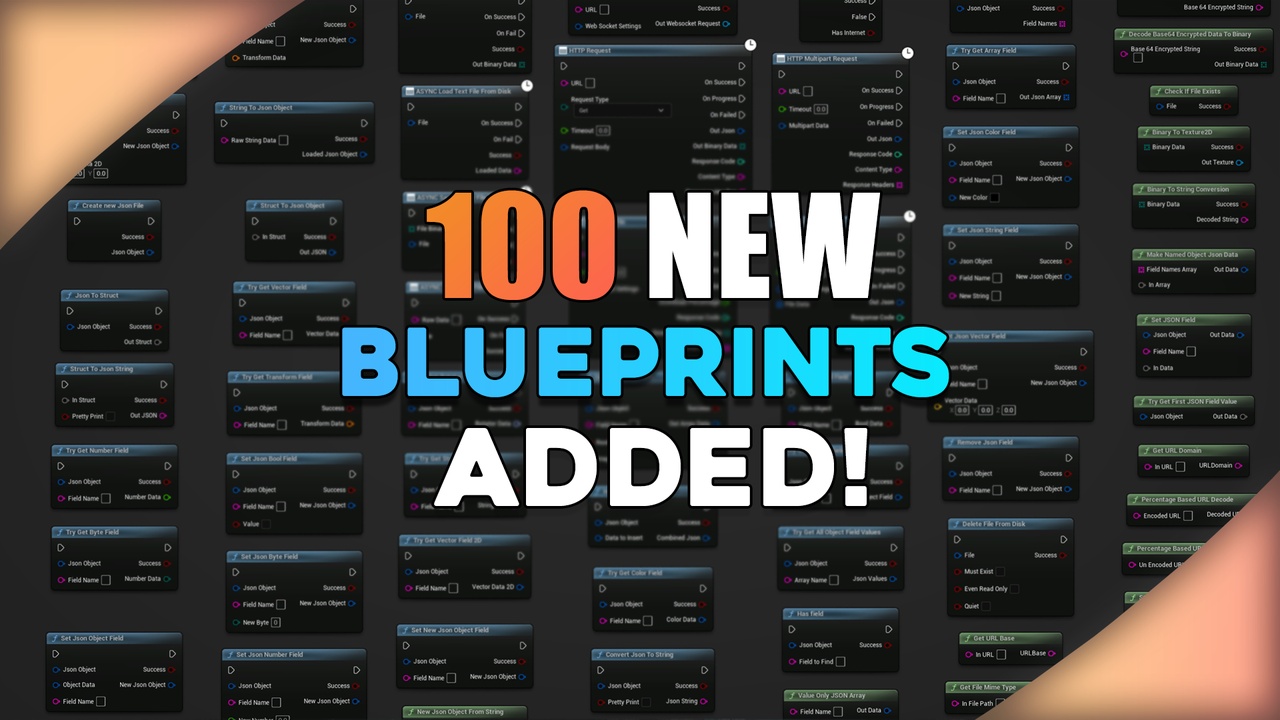 Media 1 for listing Advanced HTTP & JSON Blueprint Toolkit