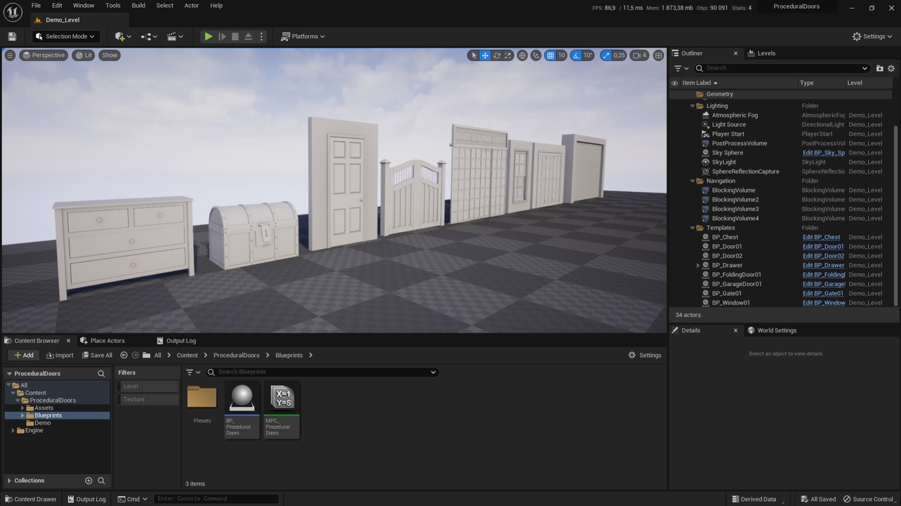 Media 1 for listing Procedural Doors