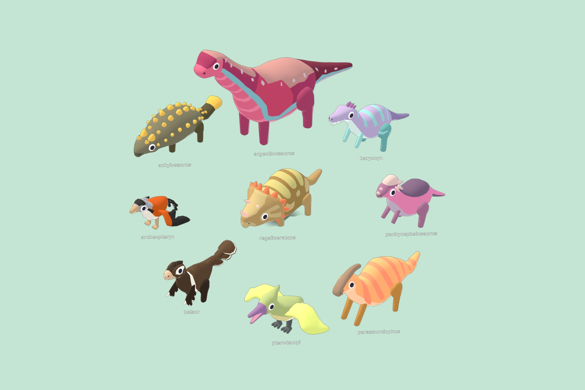 Media 1 for listing Quirky Series Dinosaur Vol 2