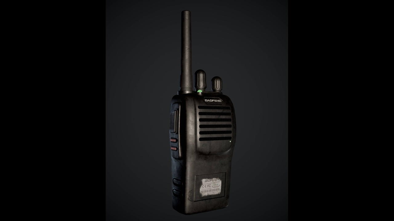 Media 1 for listing Military War-Time Radio | Game-Ready 3D Asset