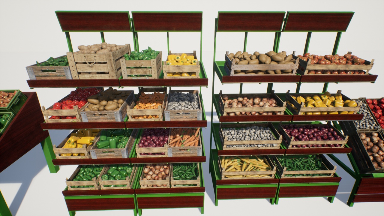 Media 1 for listing Vegetables and Props