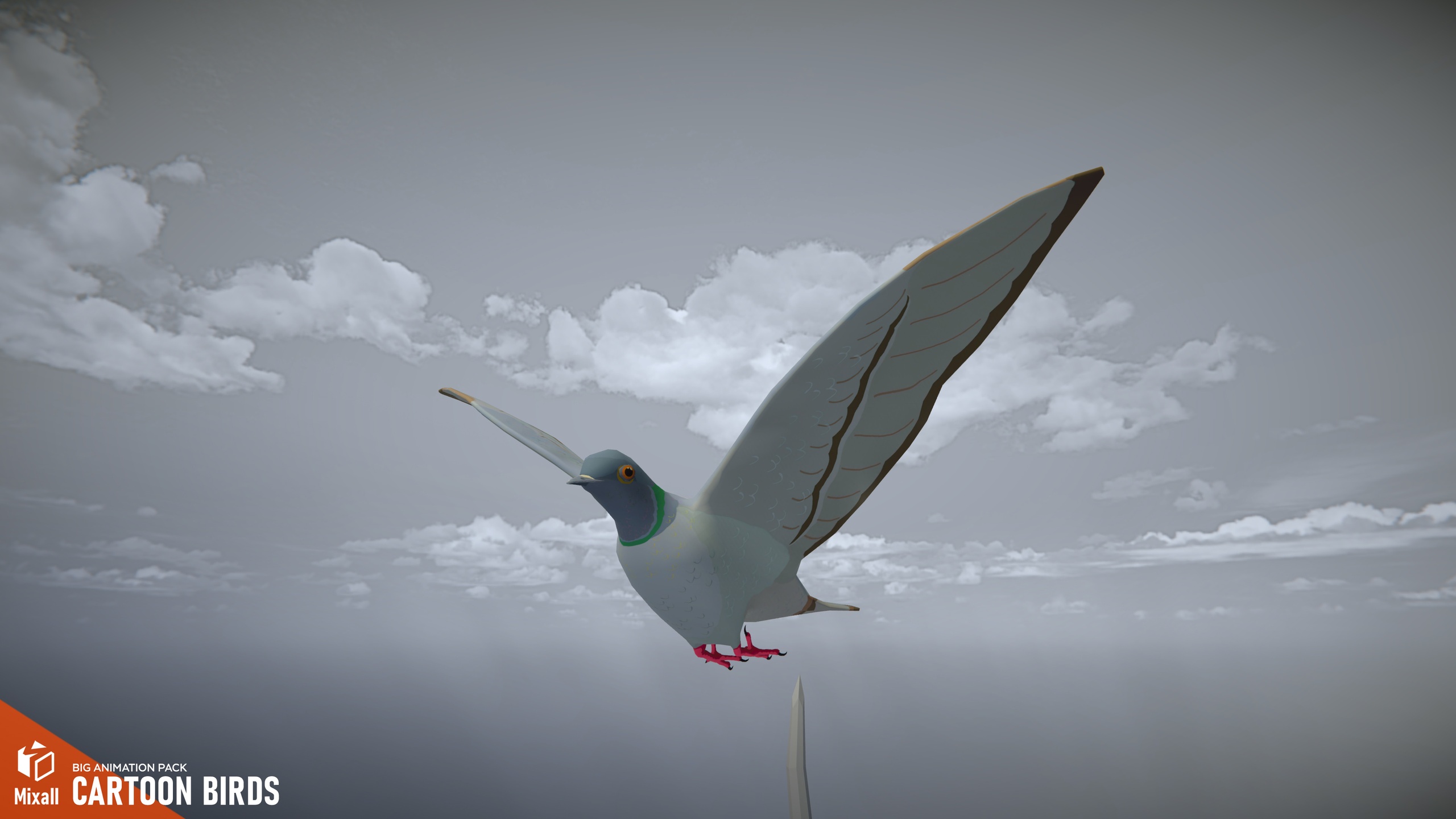 Media 1 for listing Cartoon birds - big animation pack