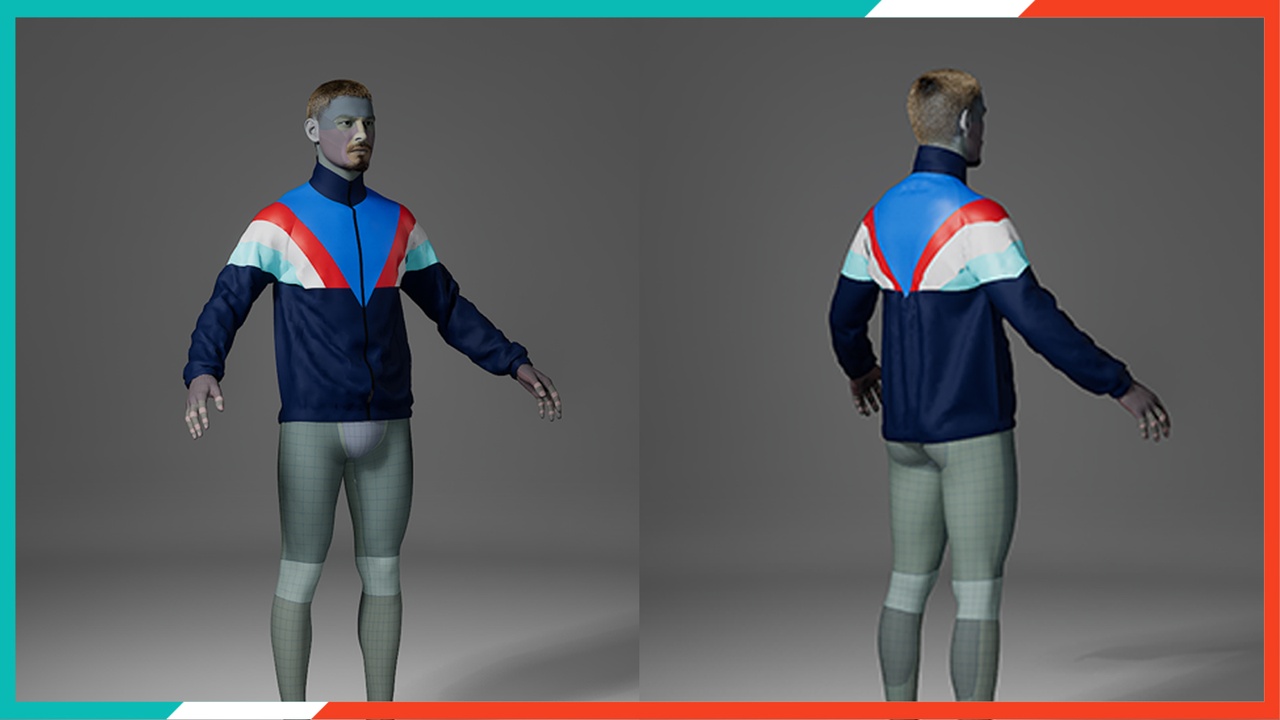 track top 1 - resizeble metahuman outfit rigged | Fab