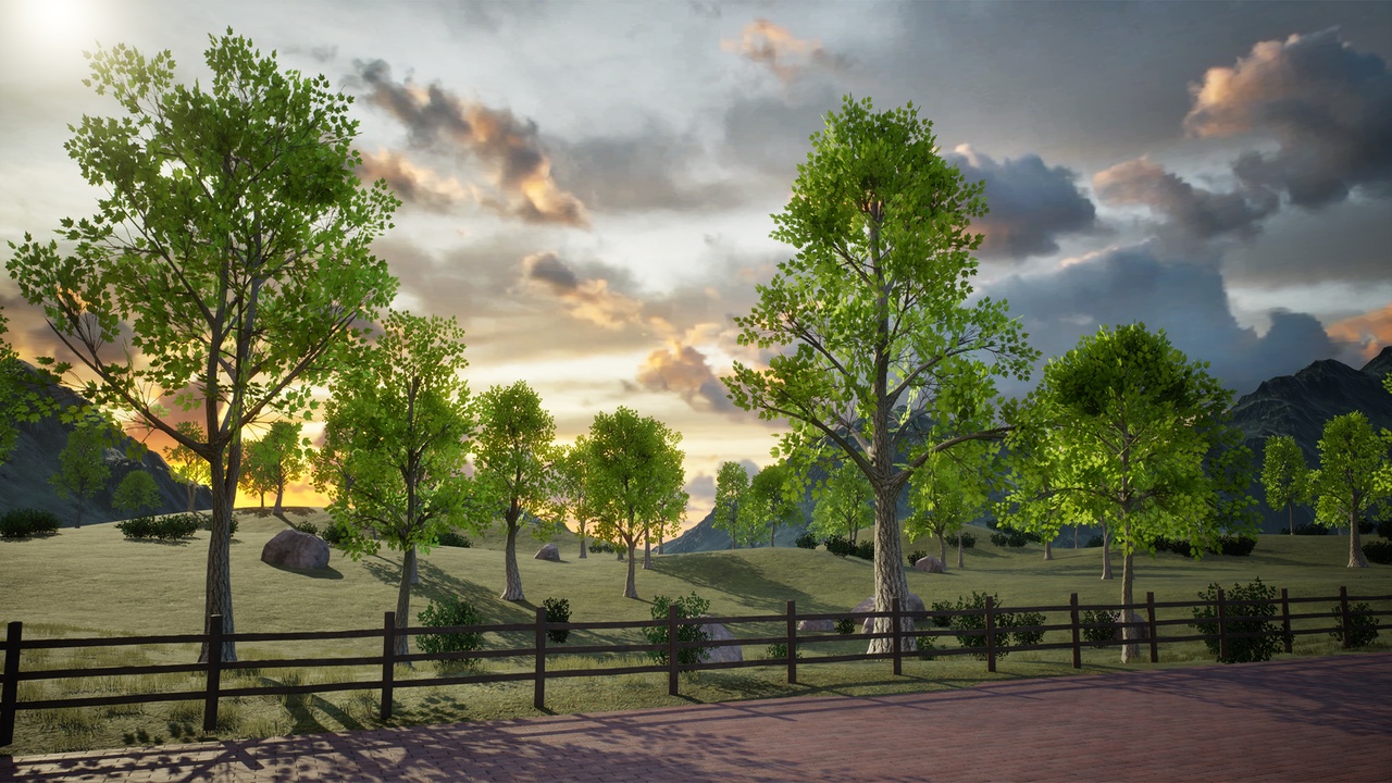 Media 1 for listing Realistic Low Poly Maple Trees 162M