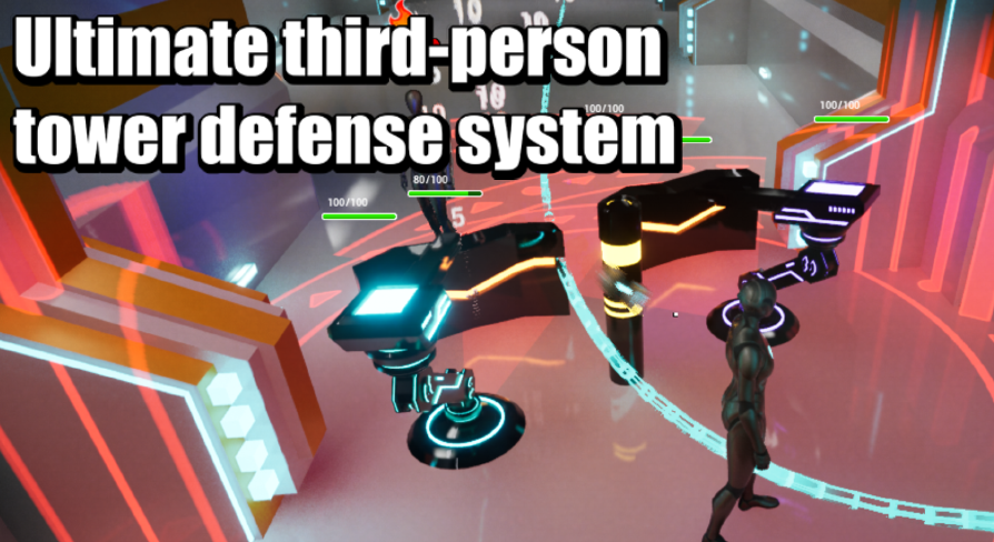 Ultimate Third Person Tower Defense System | Fab