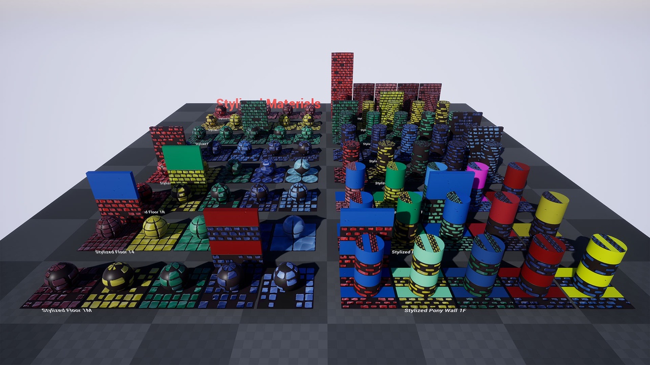 Media 1 for listing Stylized Materials 20