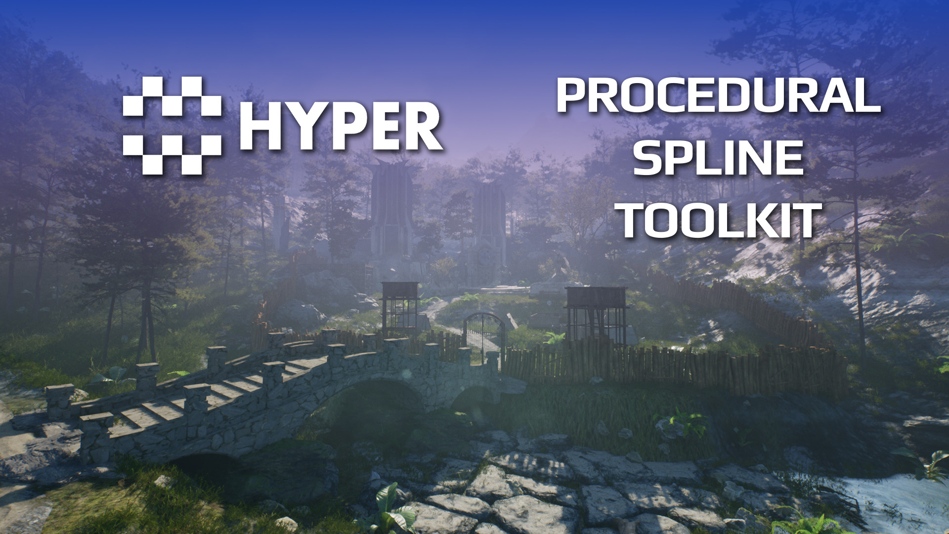 Hyper Procedural Spline Toolkit v4 | Fab