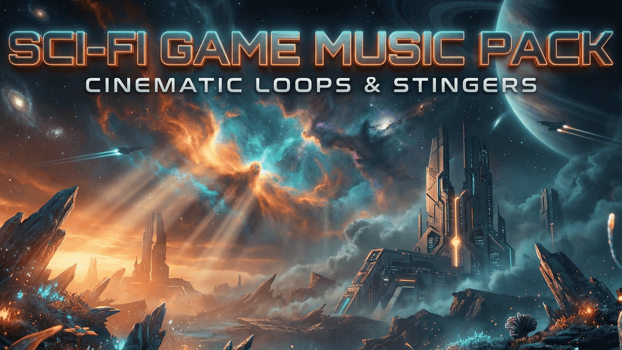 Media 1 for listing Sci-Fi Game Music Pack - Cinematic Loops & Stingers