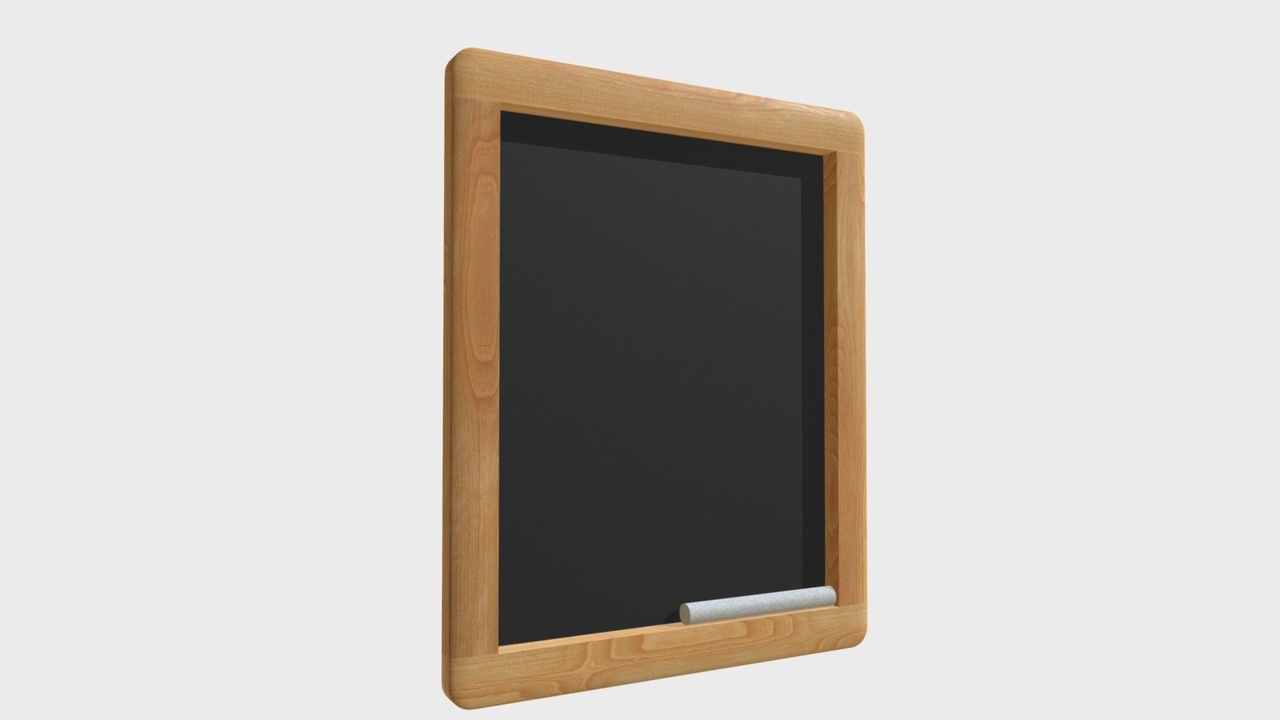 Media 1 for listing Wood chalkboard frame