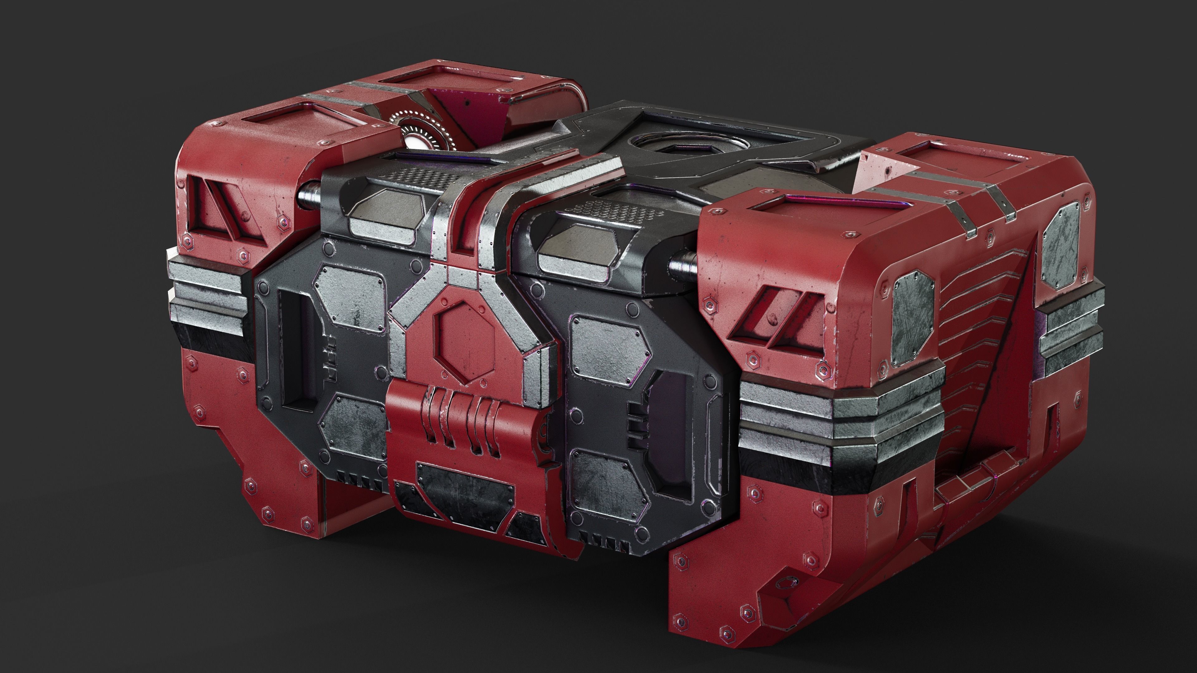 Sci-Fi Crate Box | Fab