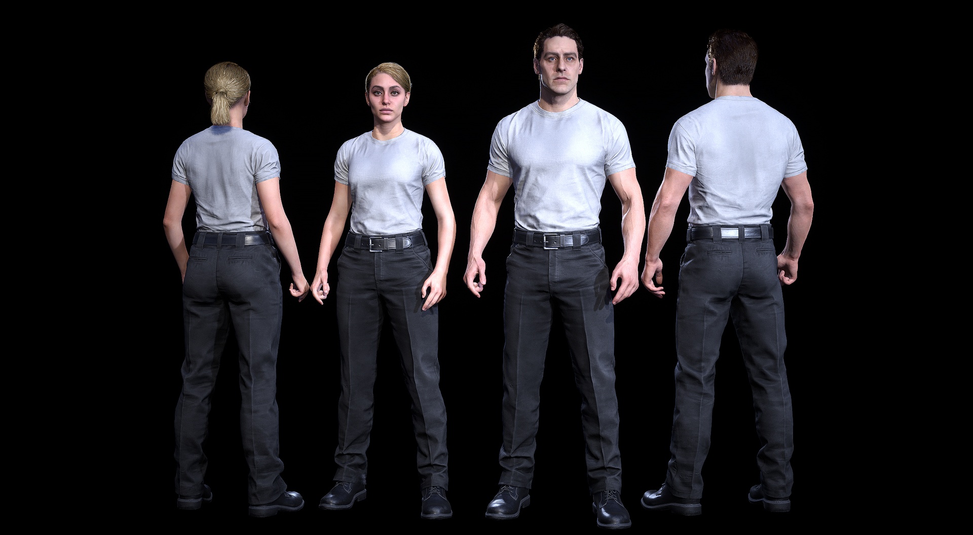 Media 1 for listing Military outfit - Metahuman Parametric Cloth