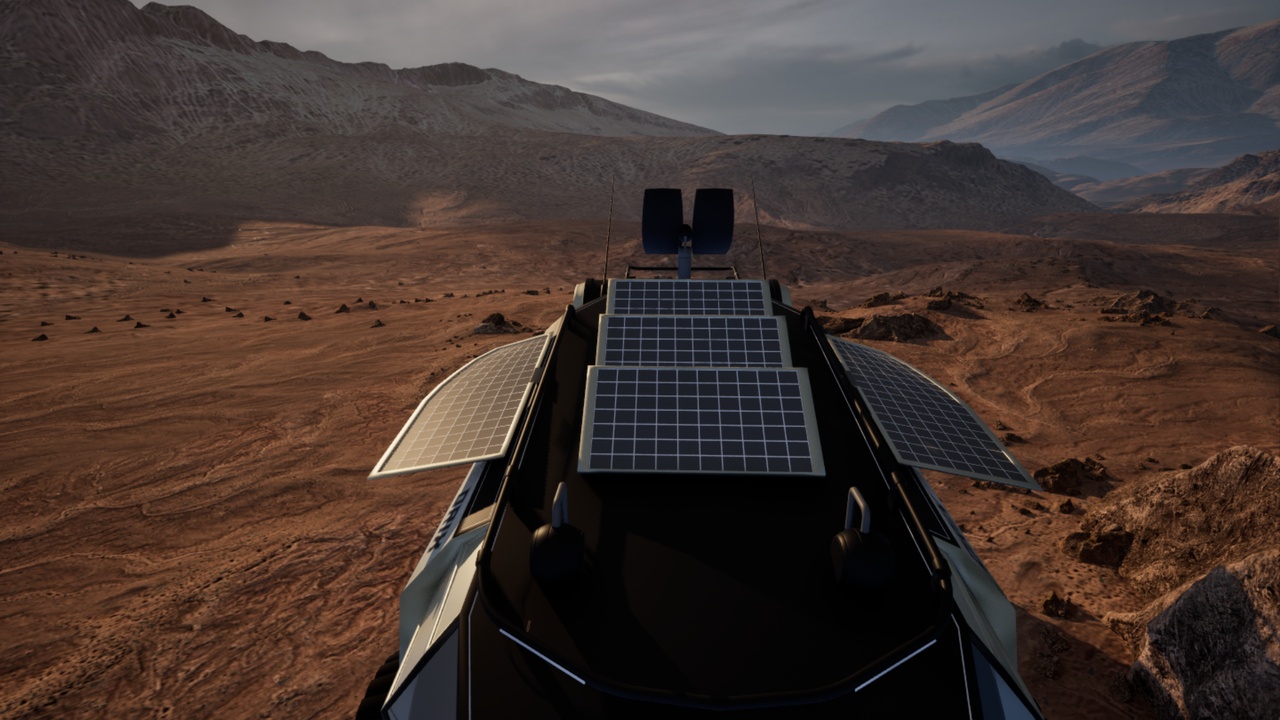 Media 1 for listing Sci-Fi Explorer Rover: Advanced Carrier & Hover Bike System