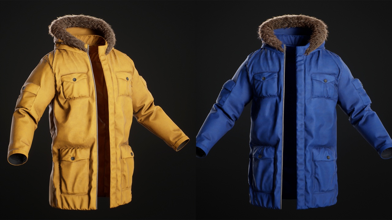 Media 1 for listing Jacket Winter - Metahuman