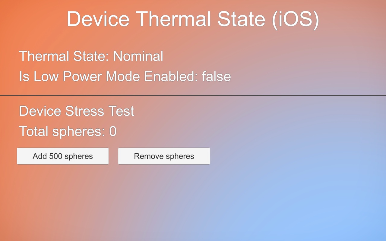 Fab Ios Device Thermal State (iOS) | Fab