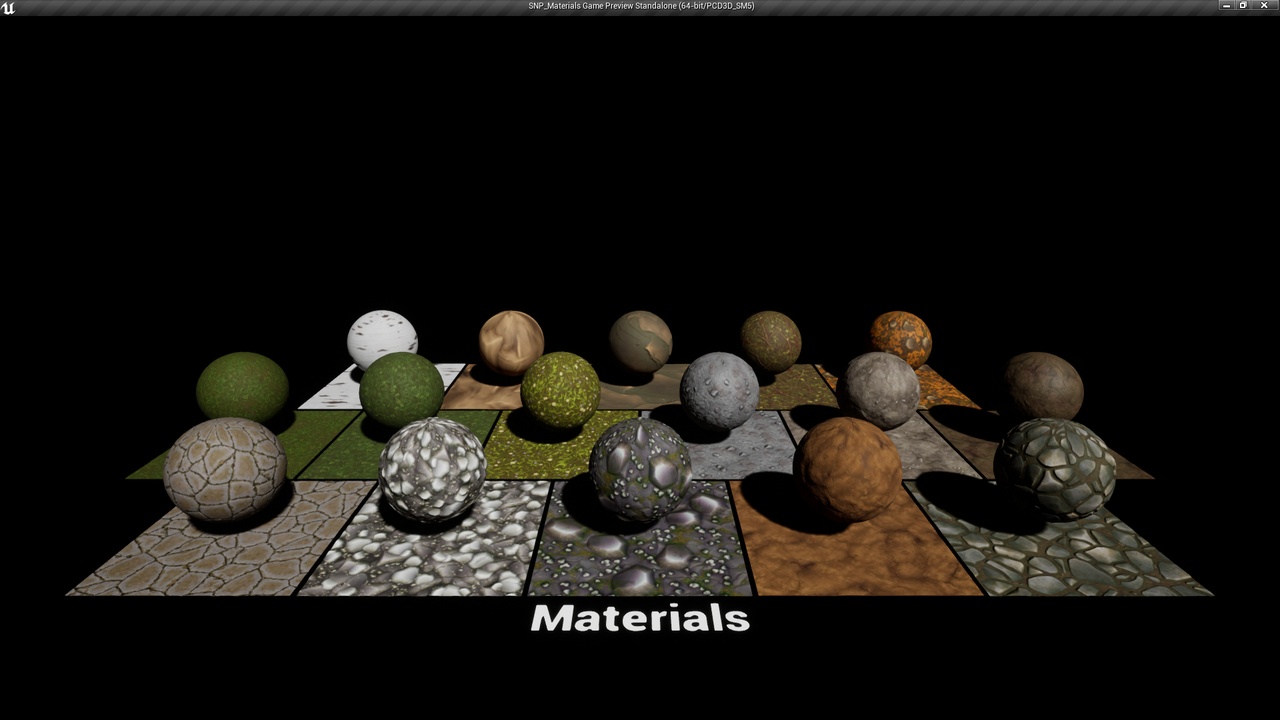 Media 1 for listing Stylized Nature Material Pack