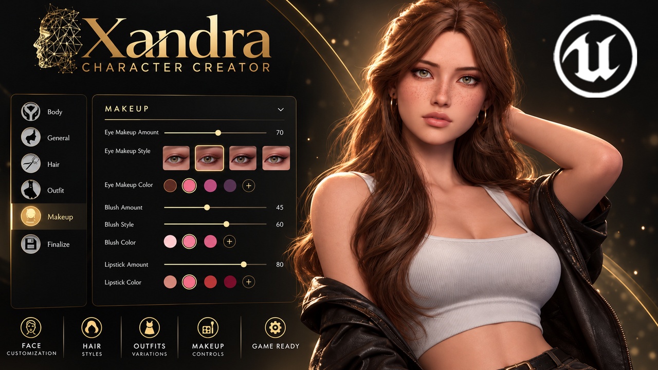 商品 Xandra Character Creator 的媒体 1