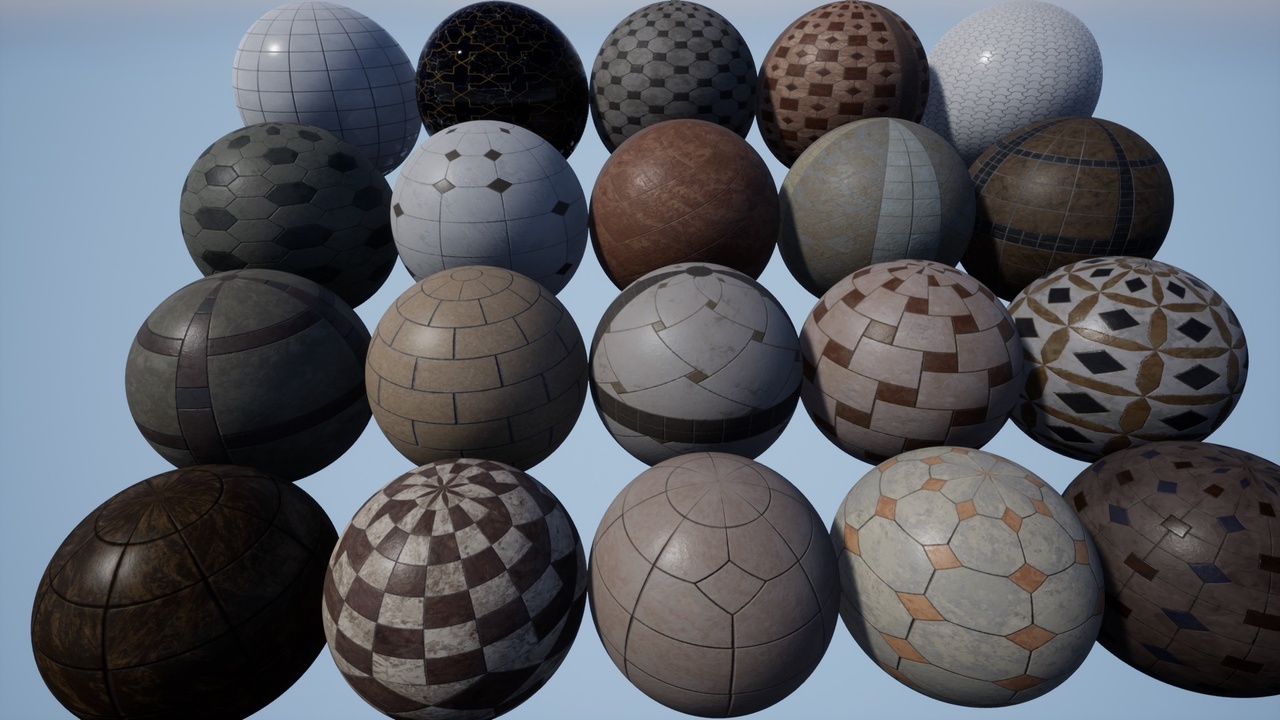 Media 1 for listing Floor Tile Materials Volume 1