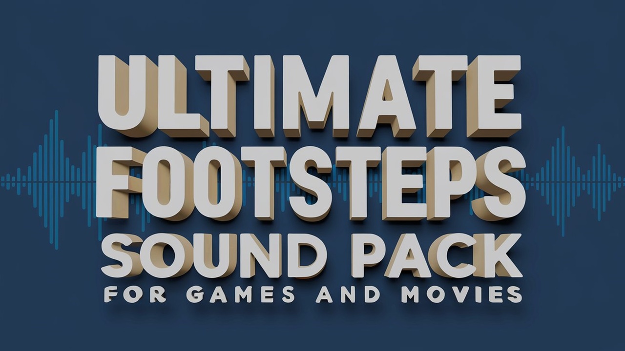 Media 1 for listing Ultimate Footsteps Sound Pack