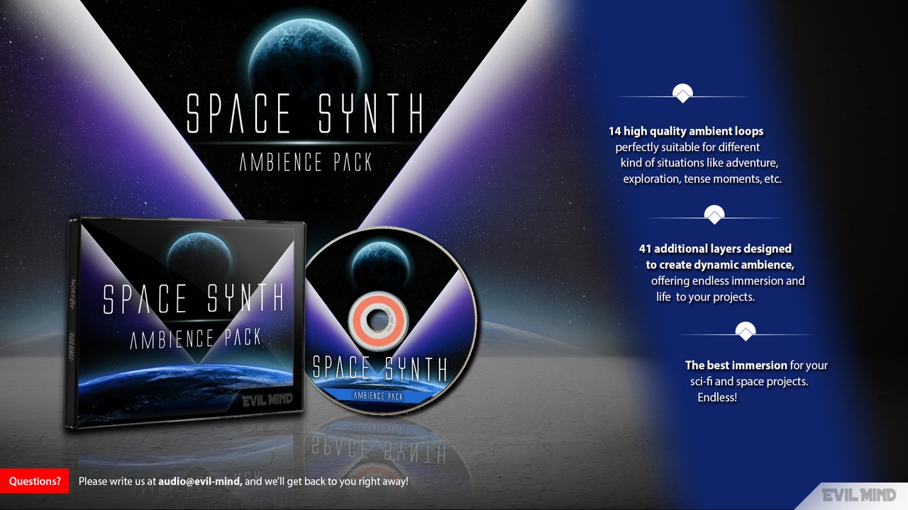 Media 1 for listing Space Synth Ambience Pack