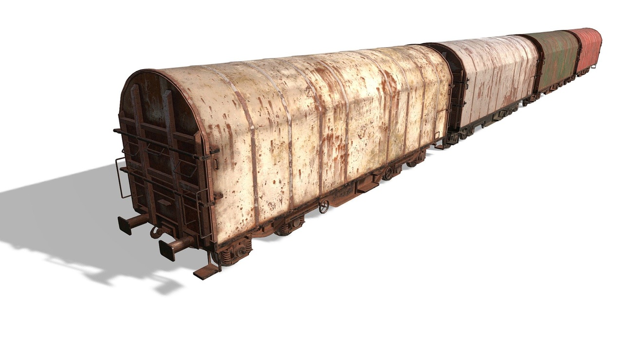 Old Train Cars / Carriages : Cargo / Freight 제품 등록을 위한 미디어 1개