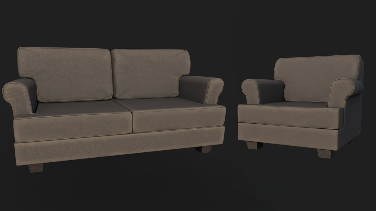 Media 1 for listing Sofa Couch Brown