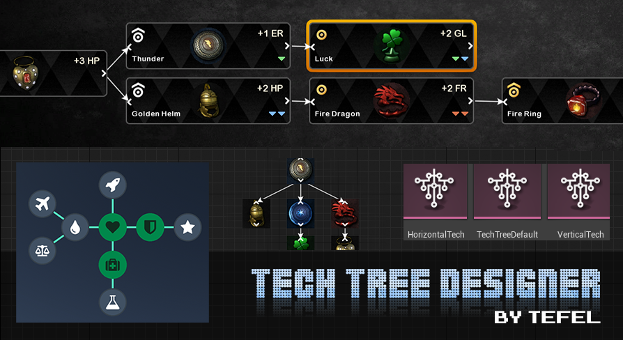 Netquil Tech Tree Tech Tree Editor Designer | Fab
