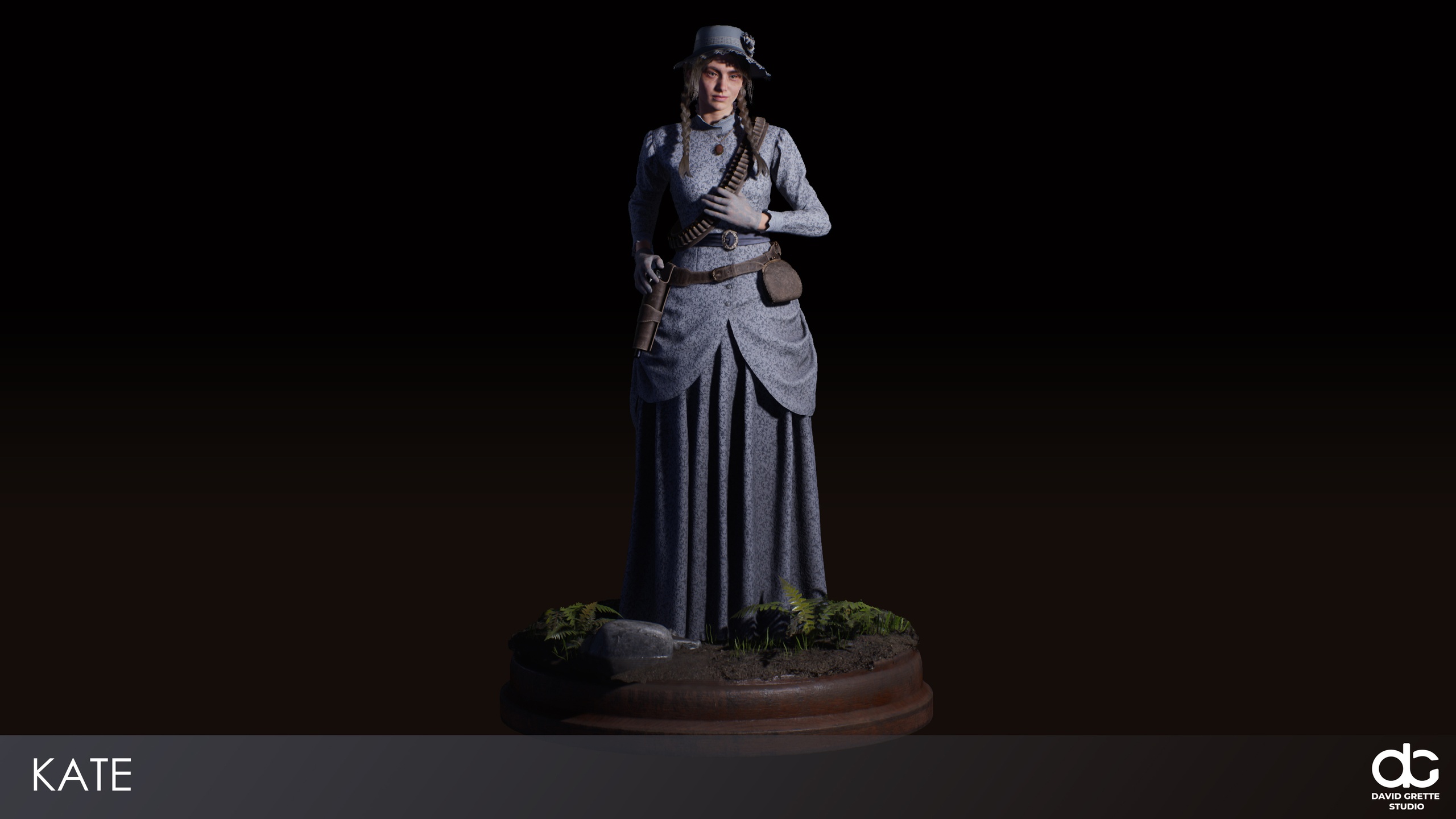 Media 1 for listing Western Character Kate - Adventure Ordinary RPG Action Citizen Wild West Woman